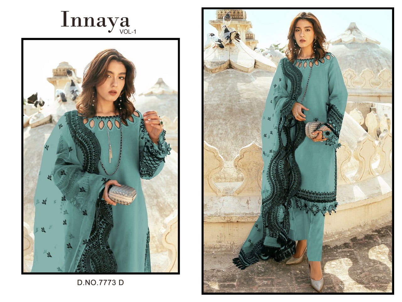 Mehboob Tex Innaya 1 G New Festive Wear Pakistani Salwar Kameez